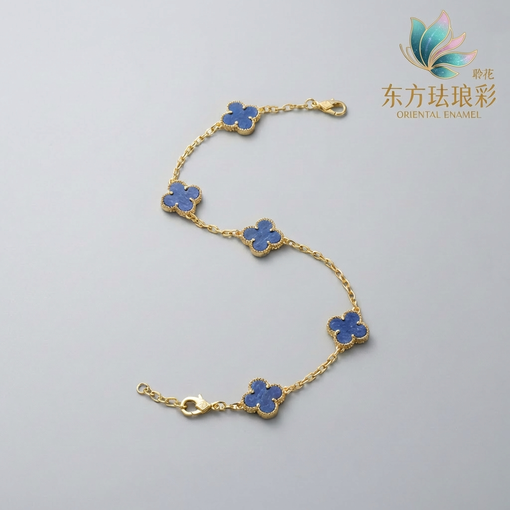 幸运四叶Bracelet(Royal Blue)