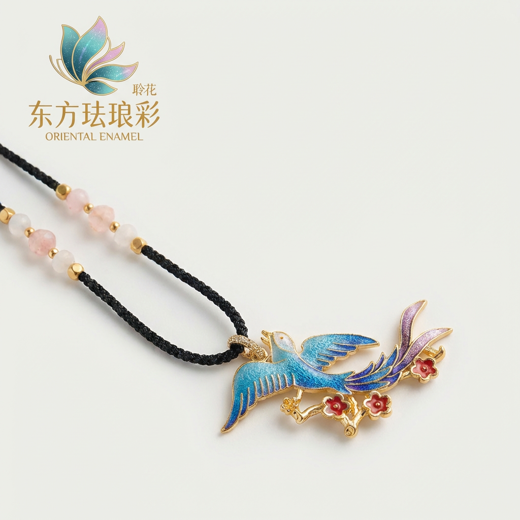 青鸟衔花Necklace