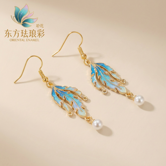 云叶垂珠Earrings