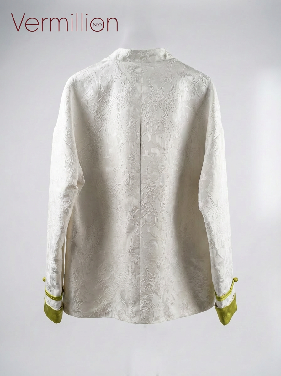 雪融青芽Chinoiserie-style Jacket