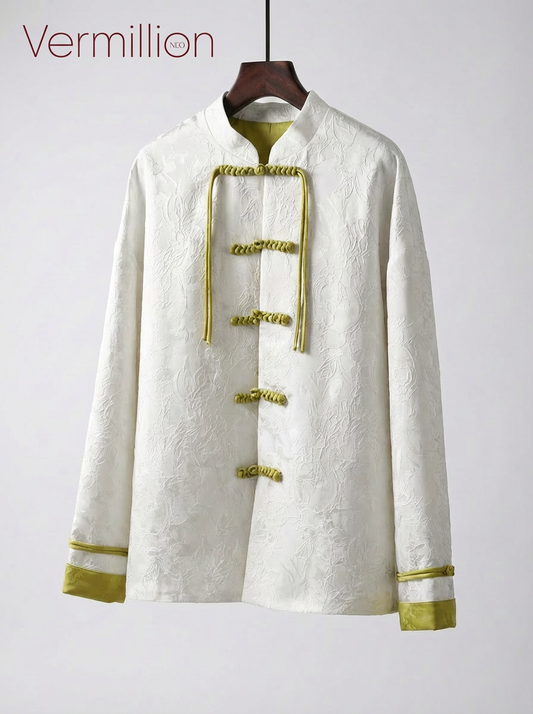 雪融青芽Chinoiserie-style Jacket